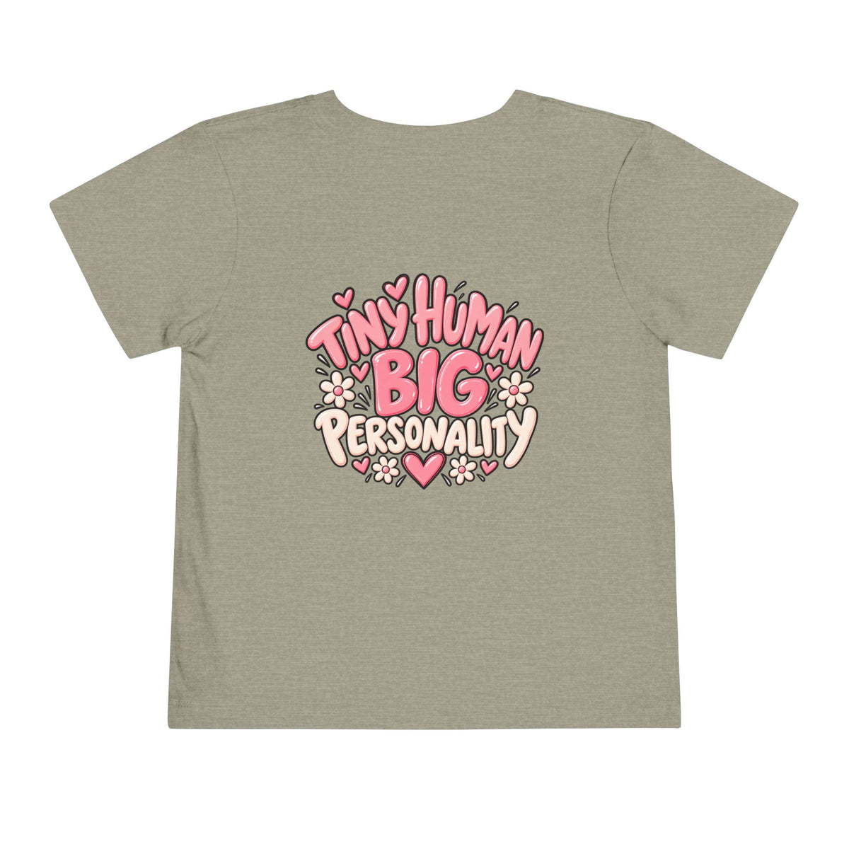 Tiny Human, Big Personality Kids Tee | Cozy Chaos Co. 💕🌼