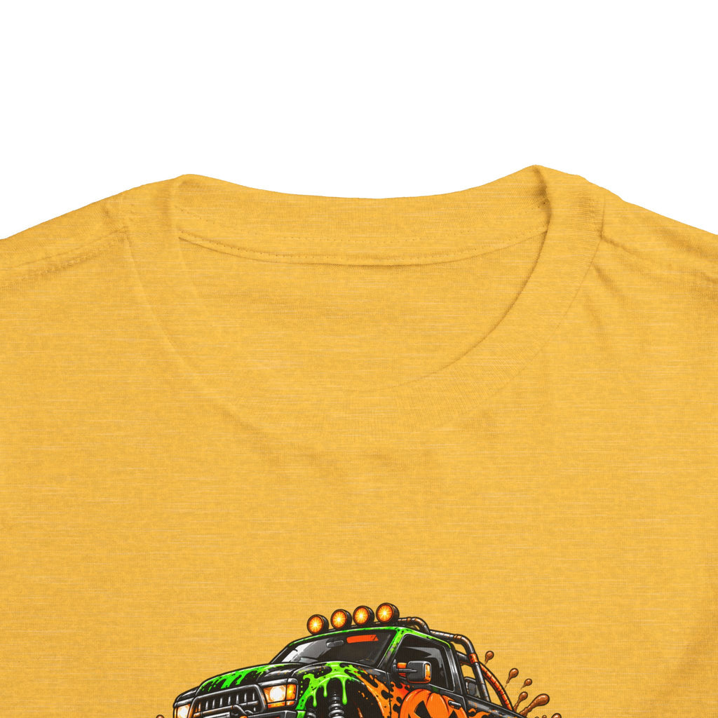 Trick or Treat Monster Truck Toddler Kids Halloween Sweatshirt | Cozy Chaos Kid 🎃🏁👻
