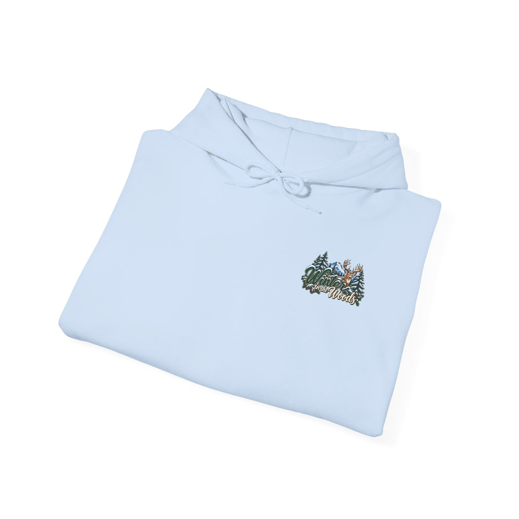 Cozy Chaos Winter In The Woods Hoodie Sweatshirt