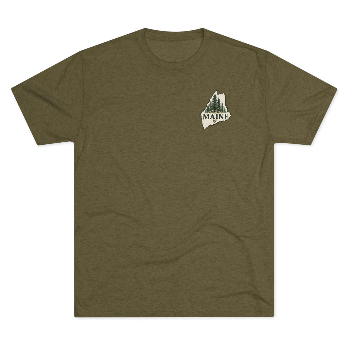 Find Me at the Creek – Maine Outdoors Graphic Tee 🌲