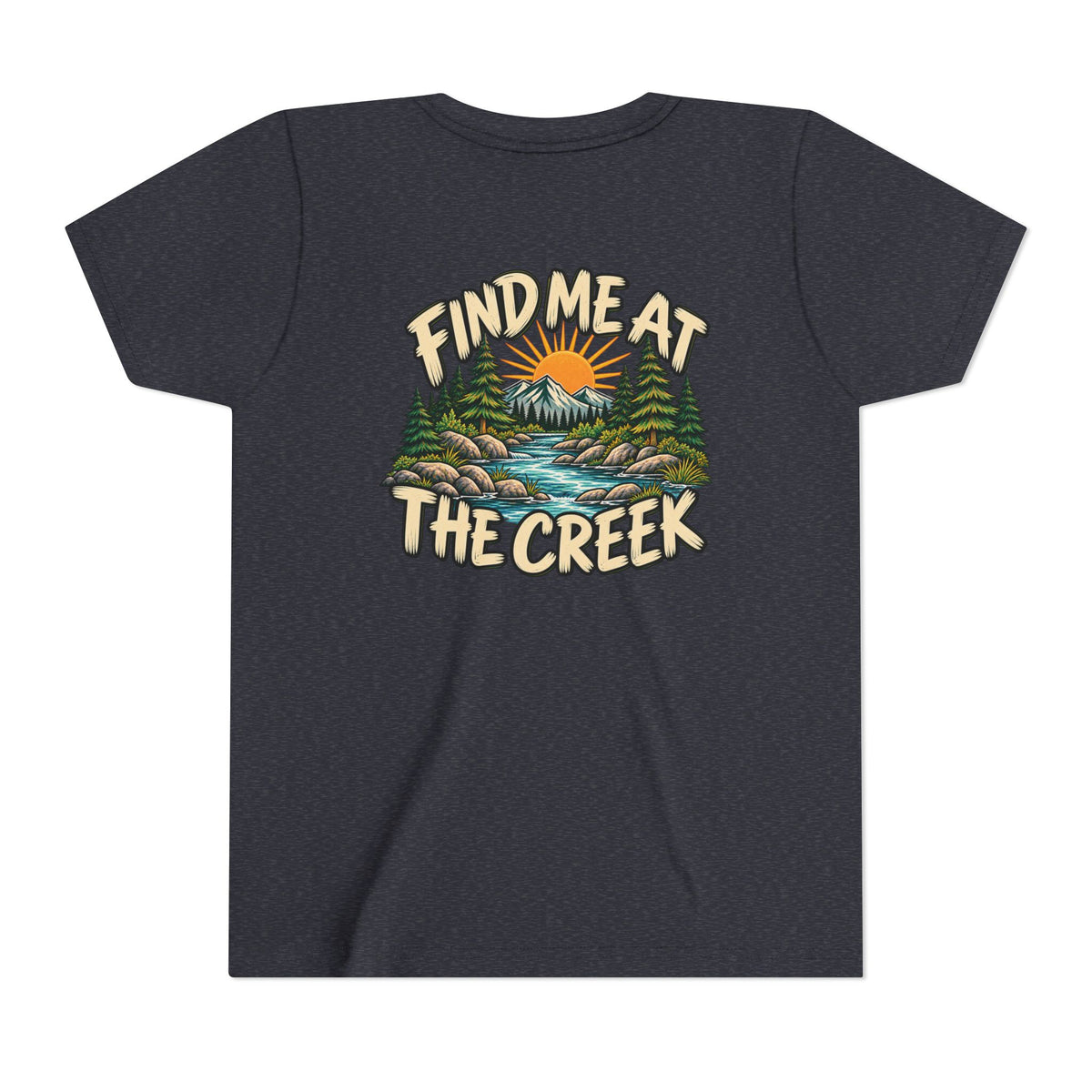 Find Me at the Creek Kids Tee | Cozy Chaos Co.