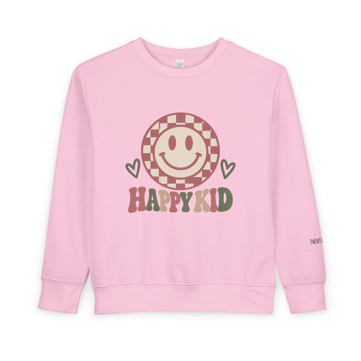 Happy Kid Toddler Sweatshirt | Cozy Chaos Co.