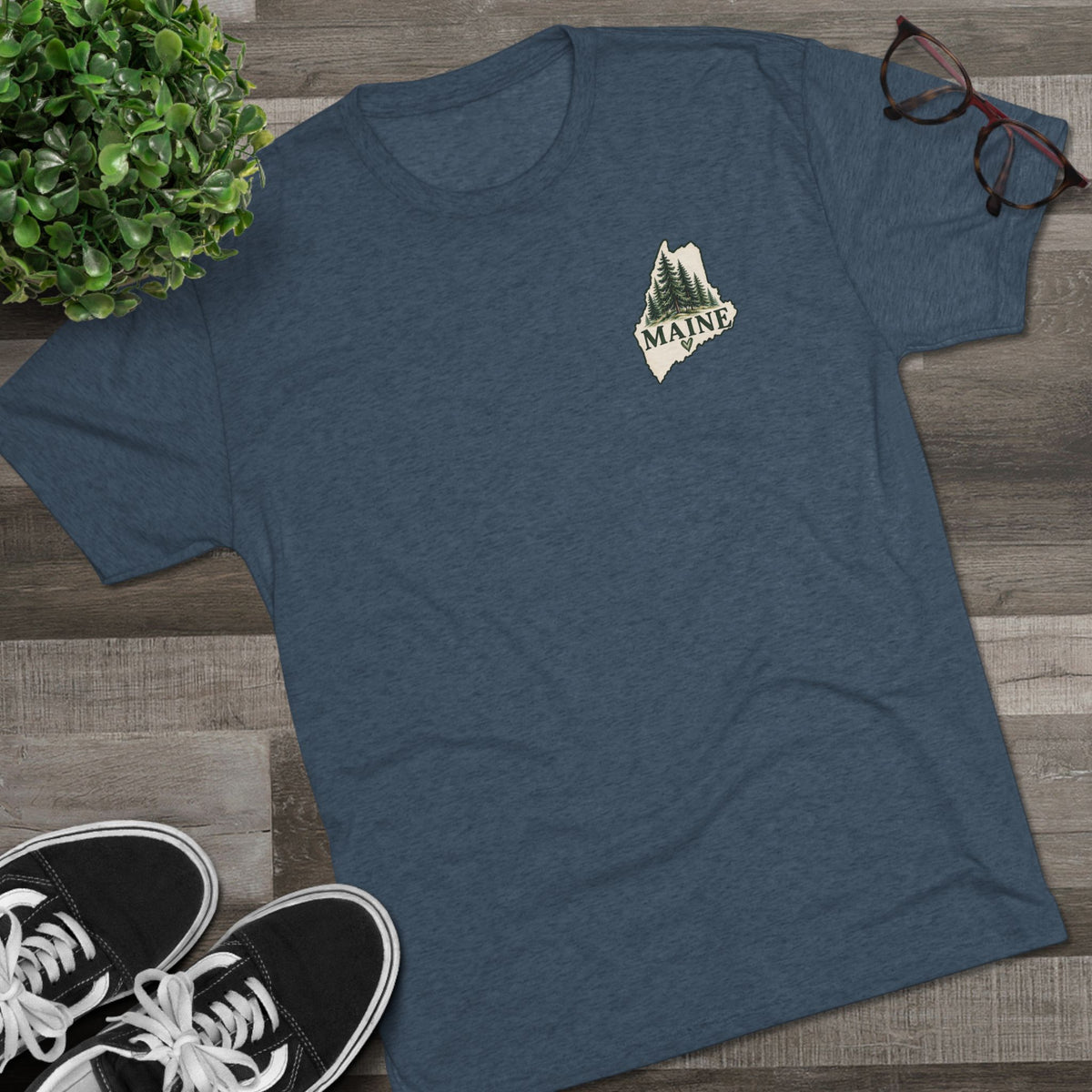 Find Me at the Creek – Maine Outdoors Graphic Tee 🌲