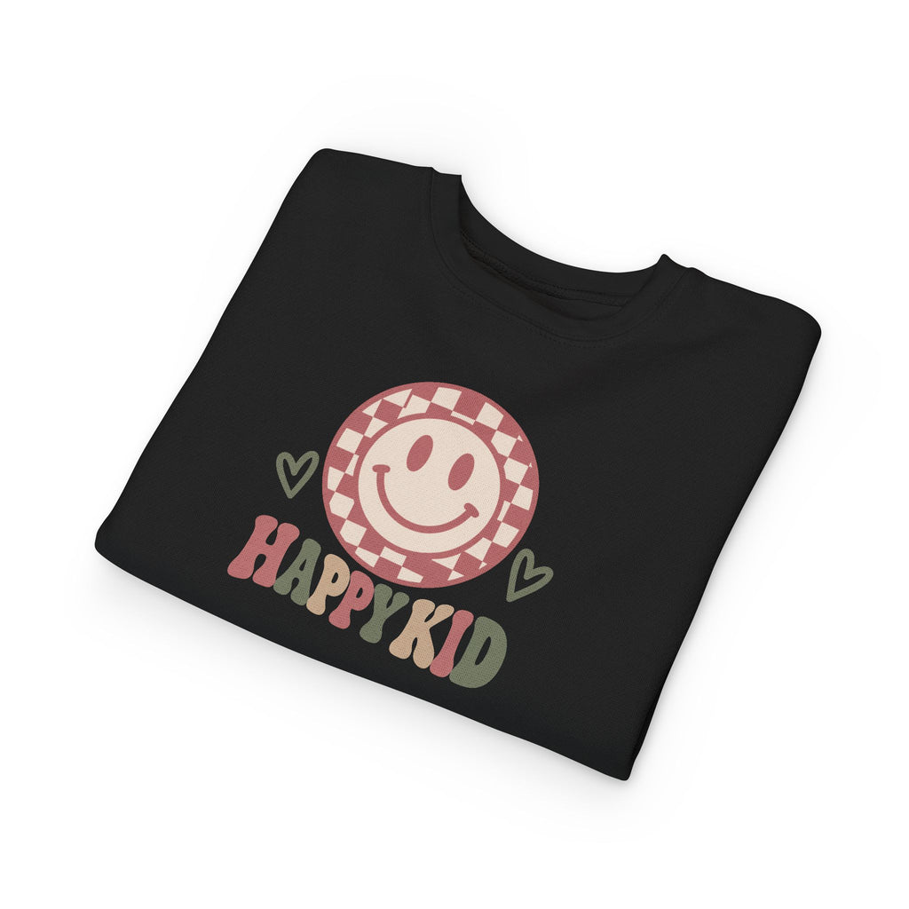 Happy Kid Toddler Sweatshirt | Cozy Chaos Co.