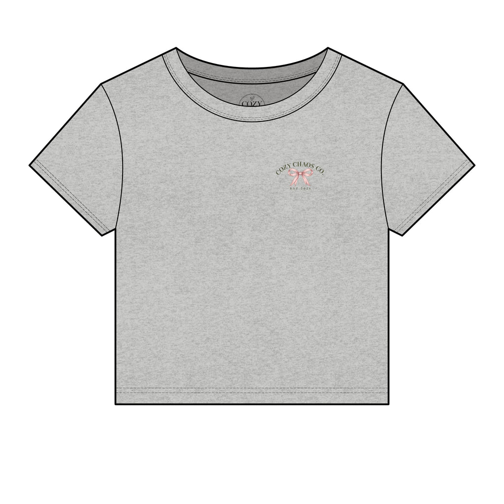 Women's Cozy Chaos Micro Rib Baby Tee