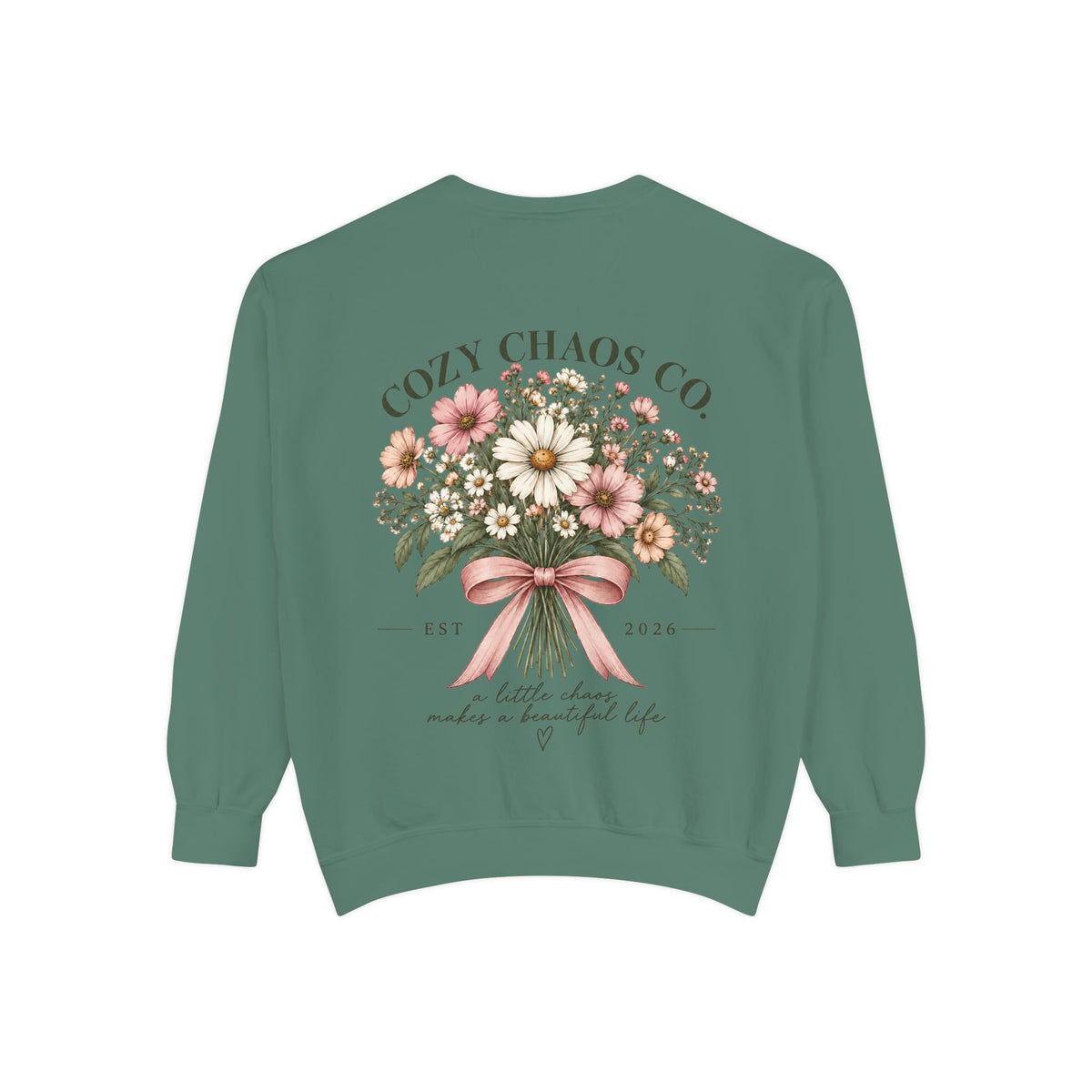 Cozy Chaos Co. Vintage Wildflower Sweatshirt 🤍
