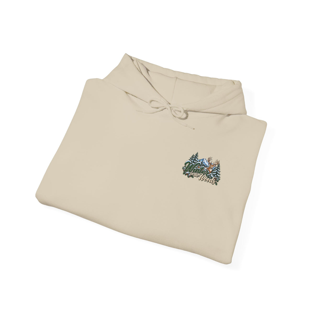 Cozy Chaos Winter In The Woods Hoodie Sweatshirt