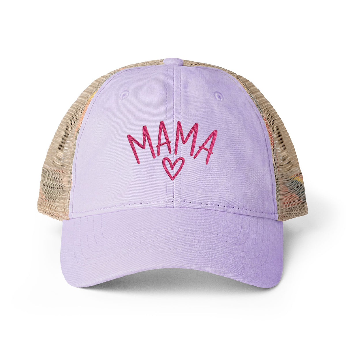 Cozy Mama Washed Mesh-Back Trucker Hat 💕