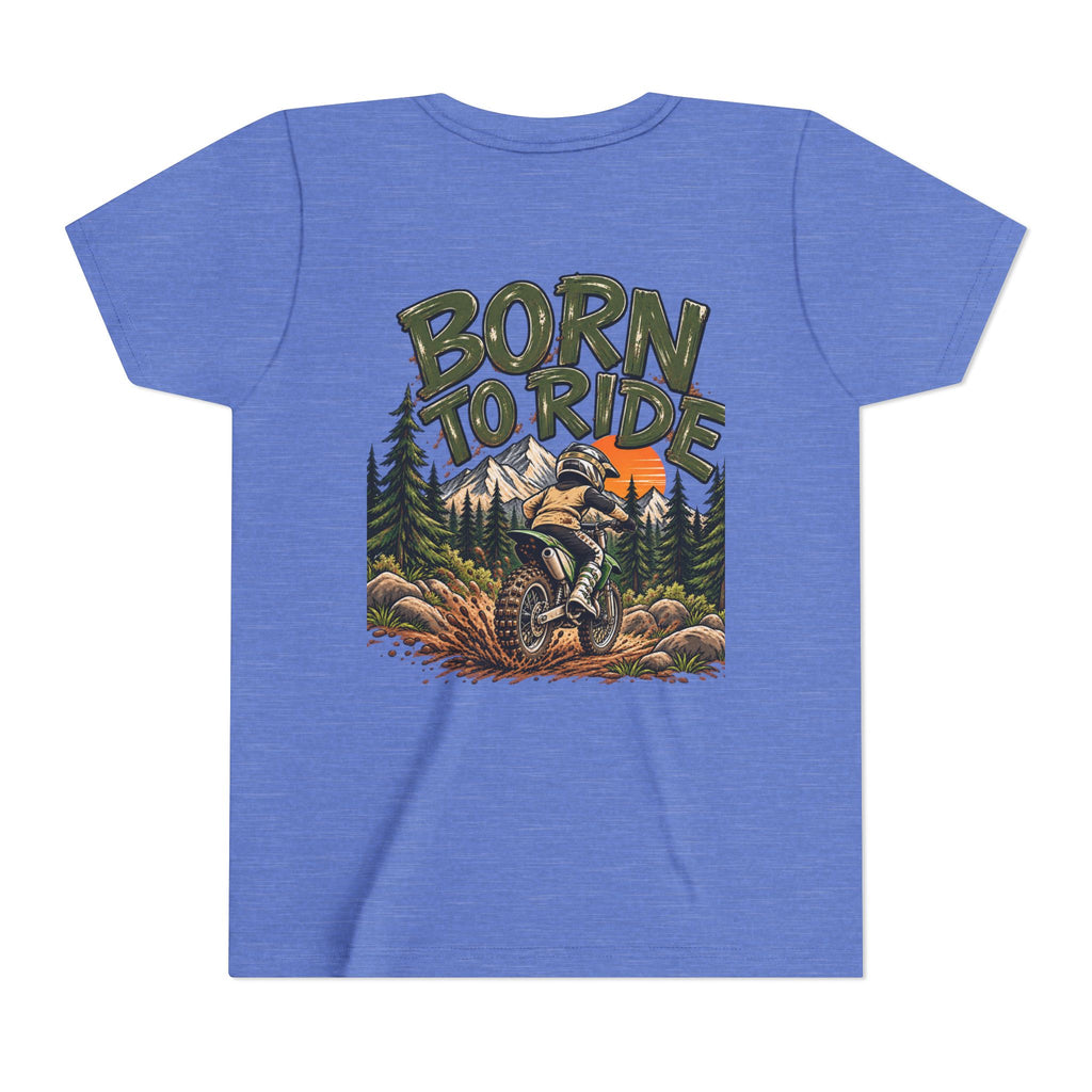 Born to Ride Kids Motocross Tee | Cozy Chaos Co.