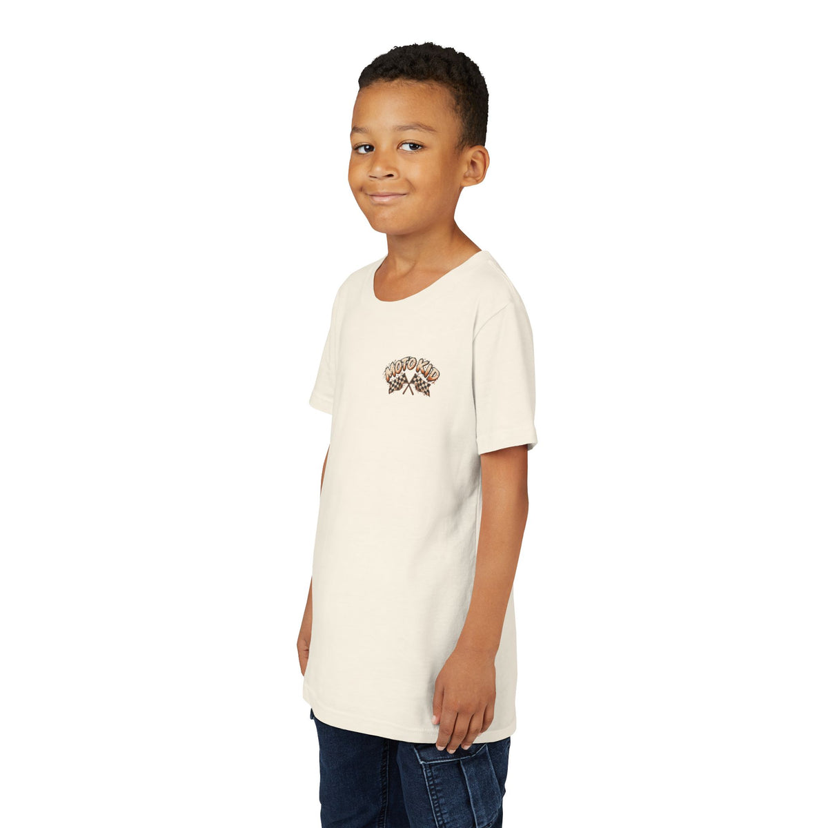 Moto Kid Motocross Tee | Dirt Bike Racing Kids Shirt | Cozy Chaos Co. 🏁🏍️⚡