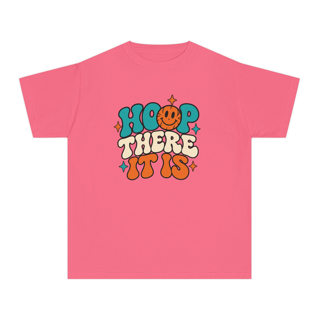 Hoop There It Is Kids’ Basketball T-Shirt 🏀