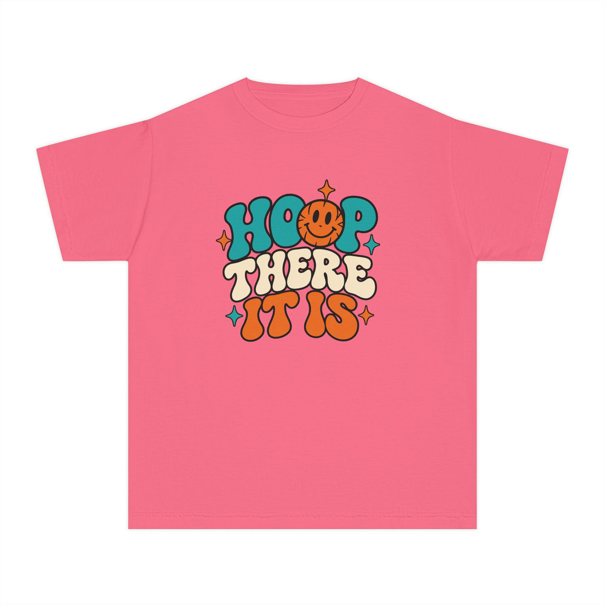 Hoop There It Is Kids’ Basketball T-Shirt 🏀