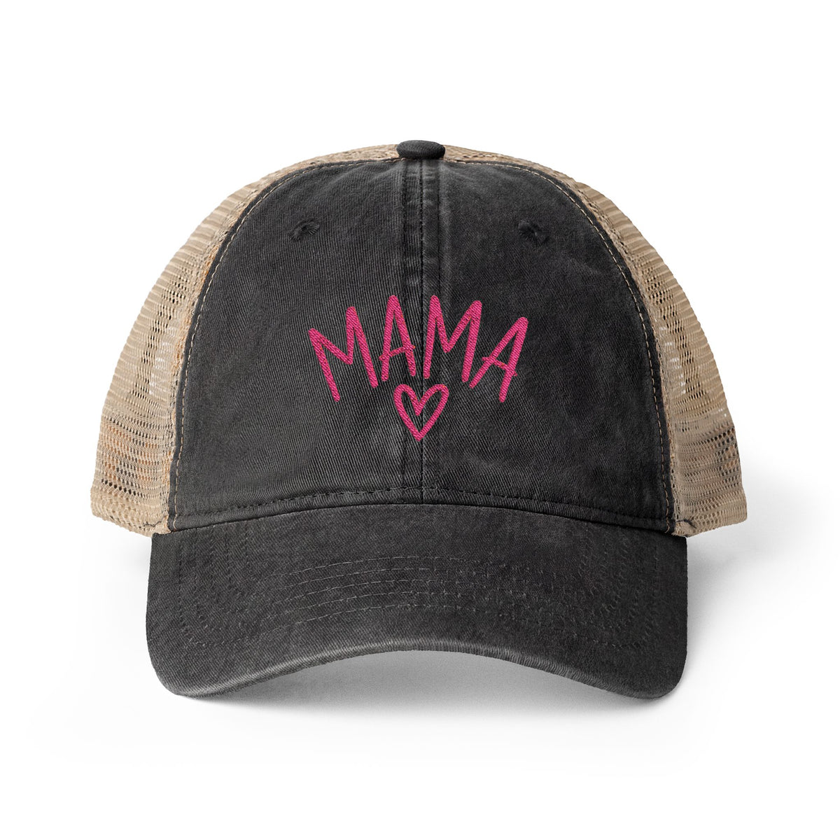 Cozy Mama Washed Mesh-Back Trucker Hat 💕