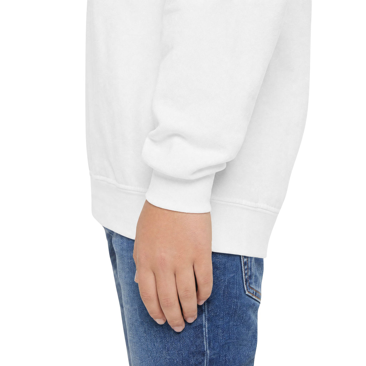 asketball Embroidery-Look Youth Crewneck Sweatshirt 🏀
