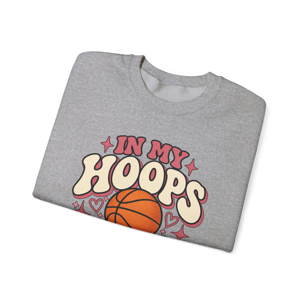 In My Hoops Era Retro Basketball Crewneck Sweatshirt 🏀💗