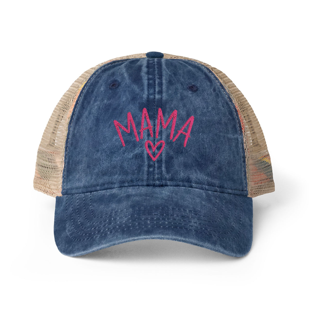 Cozy Mama Washed Mesh-Back Trucker Hat 💕