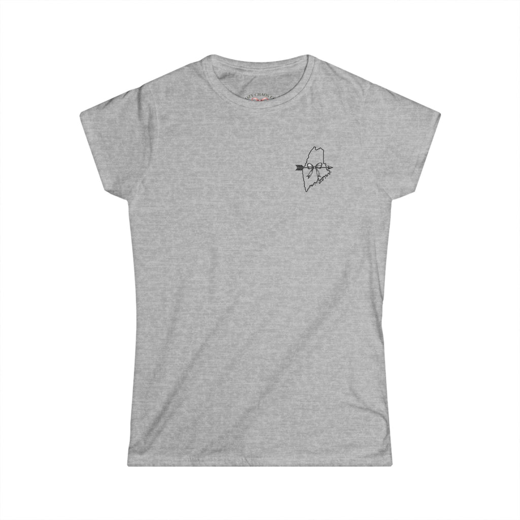 Maine Outdoors Bow Huntress Tee – Women’s Hunting T-Shirt | Cozy Chaos Co.