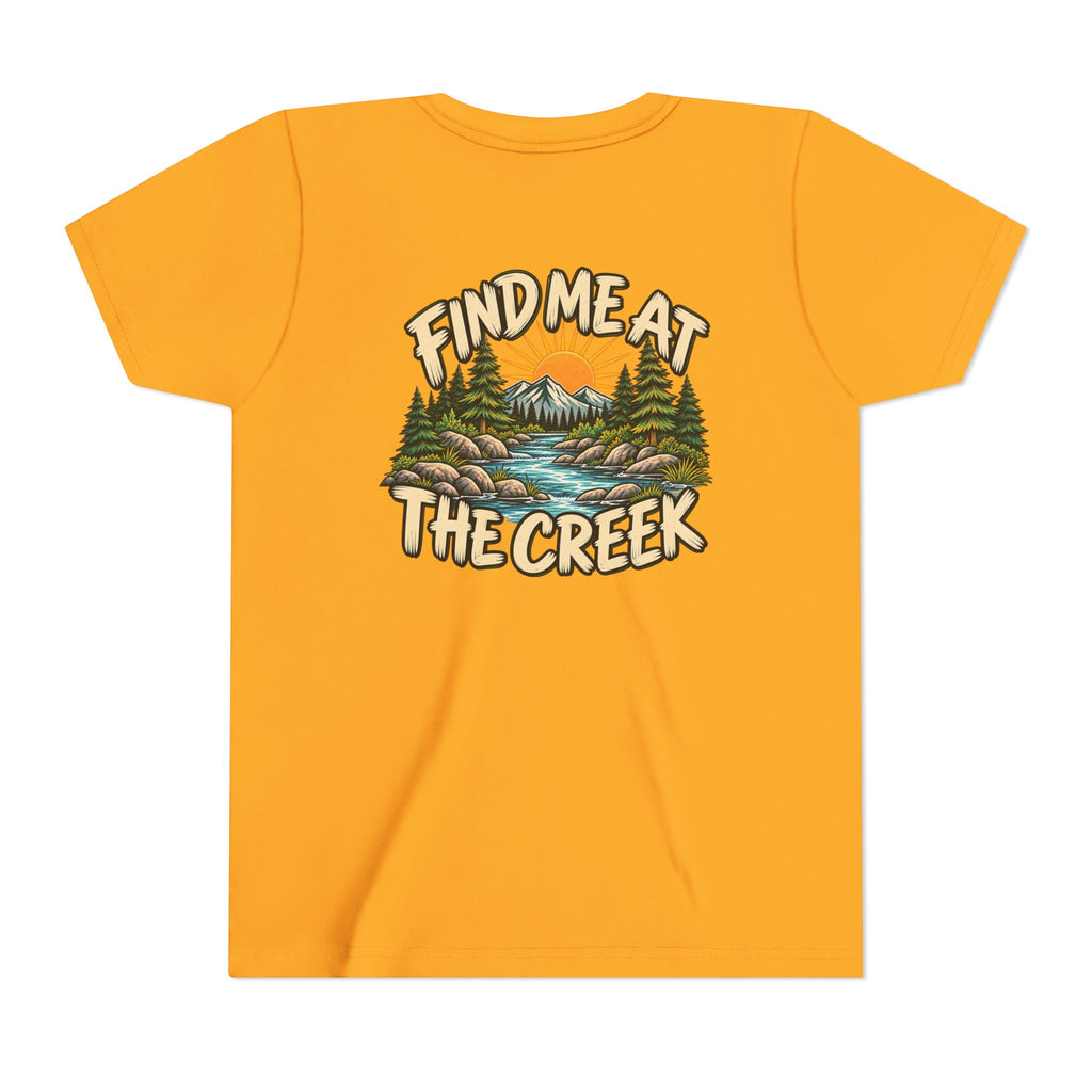 Find Me at the Creek Kids Tee | Cozy Chaos Co.