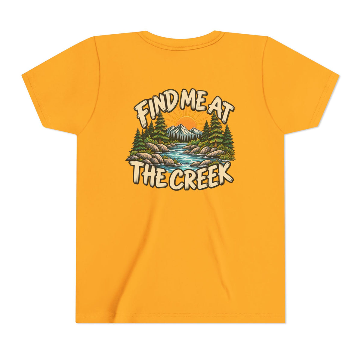 Find Me at the Creek Kids Tee | Cozy Chaos Co.