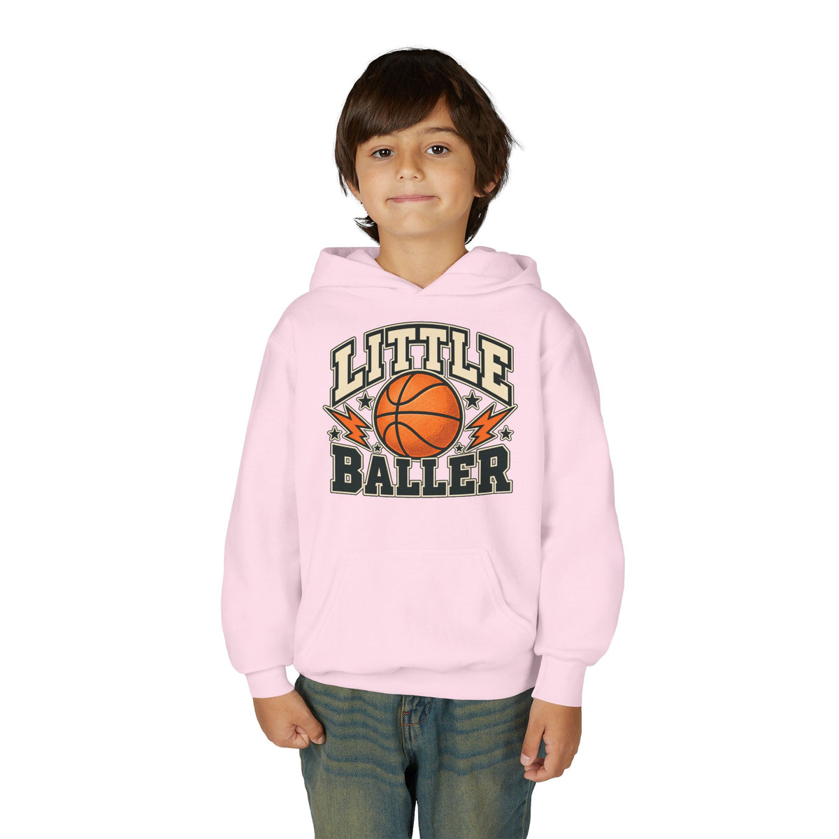 Little Baller Kids’ Basketball Hoodie 🏀