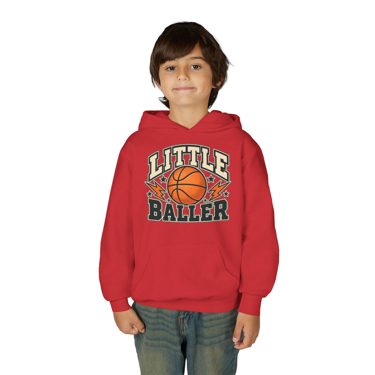 Little Baller Kids’ Basketball Hoodie 🏀