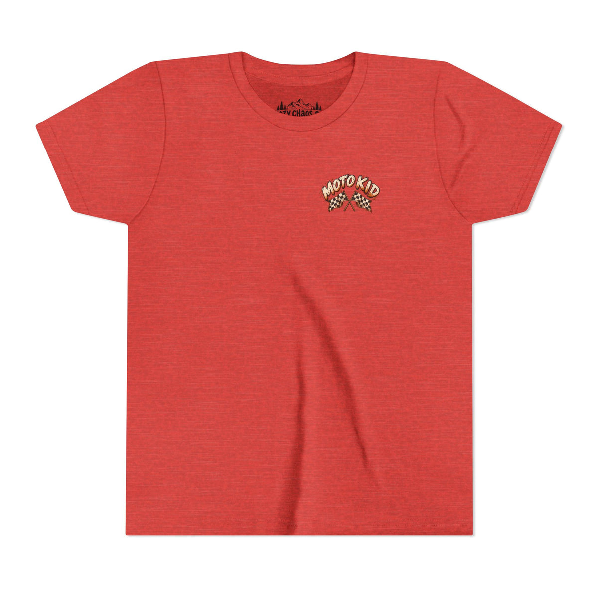 Moto Kid Motocross Tee | Dirt Bike Racing Kids Shirt | Cozy Chaos Co. 🏁🏍️⚡