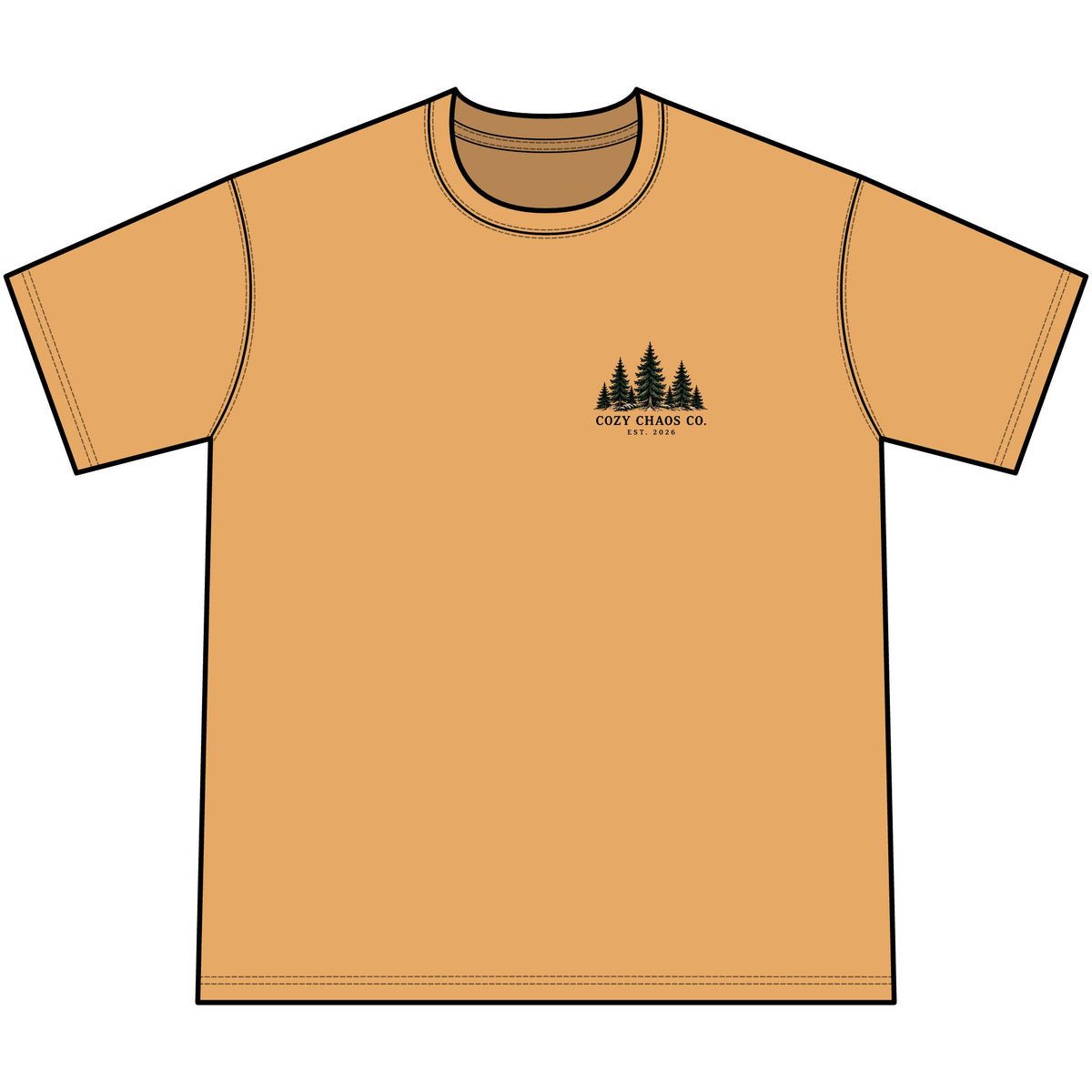 Men’s Cozy Chaos Vintage Mineral Washed T-Shirt