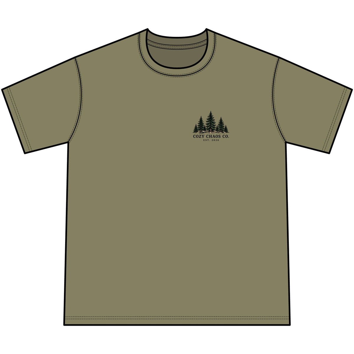Men’s Cozy Chaos Vintage Mineral Washed T-Shirt