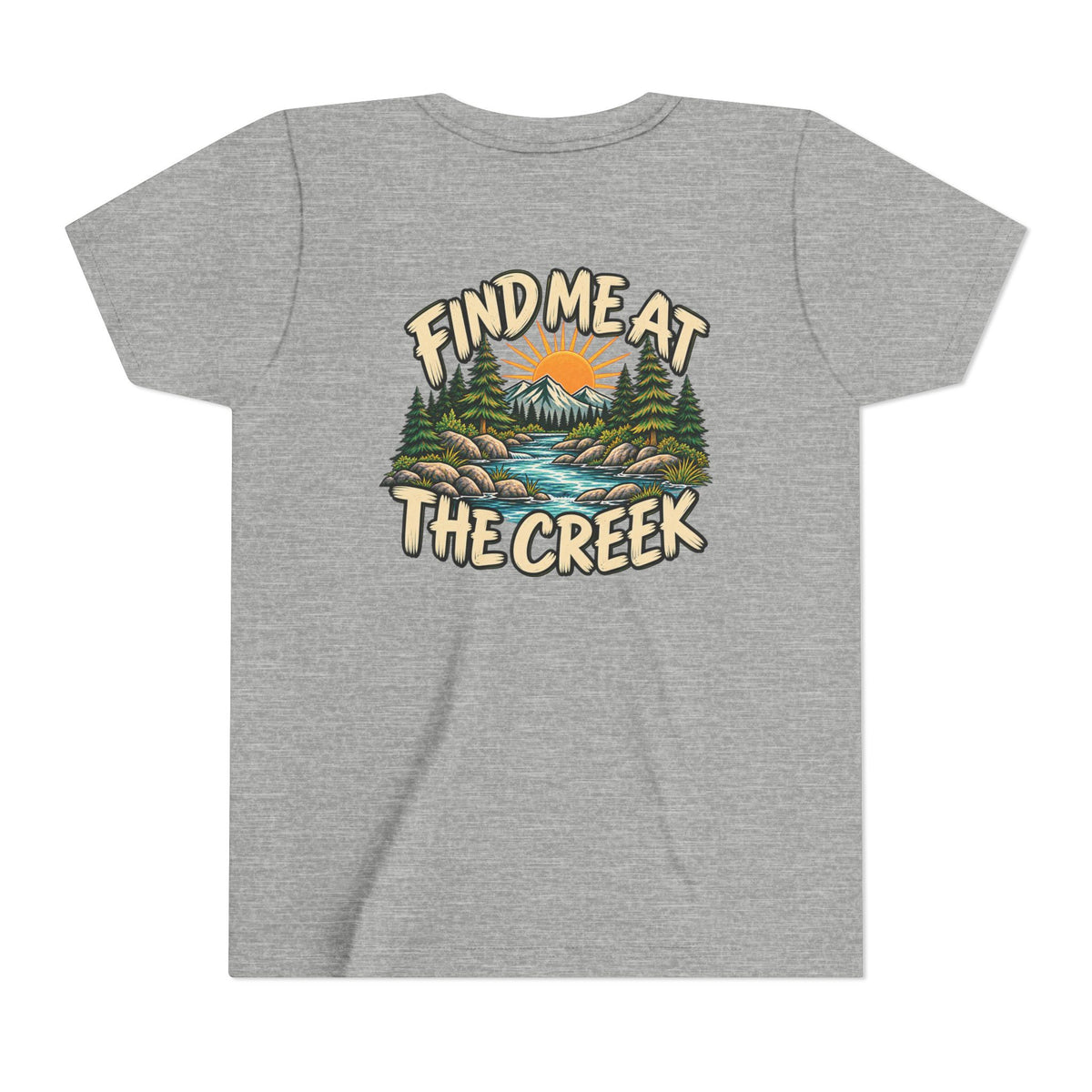 Find Me at the Creek Kids Tee | Cozy Chaos Co.