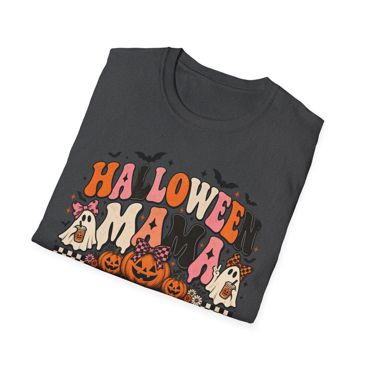Halloween Mama Social Club Retro Crewneck Sweatshirt – Cute Spooky Mom Halloween Graphic 🎃👻🩷