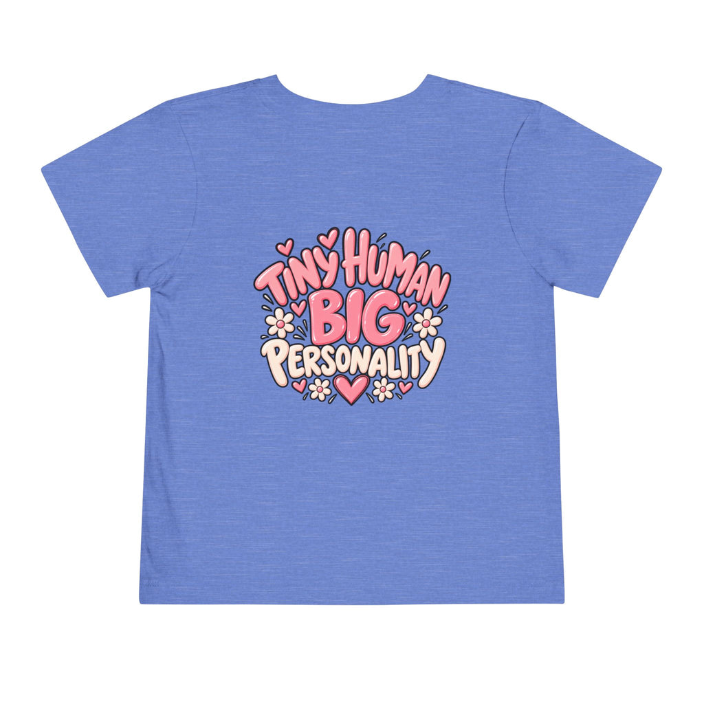 Tiny Human, Big Personality Kids Tee | Cozy Chaos Co. 💕🌼