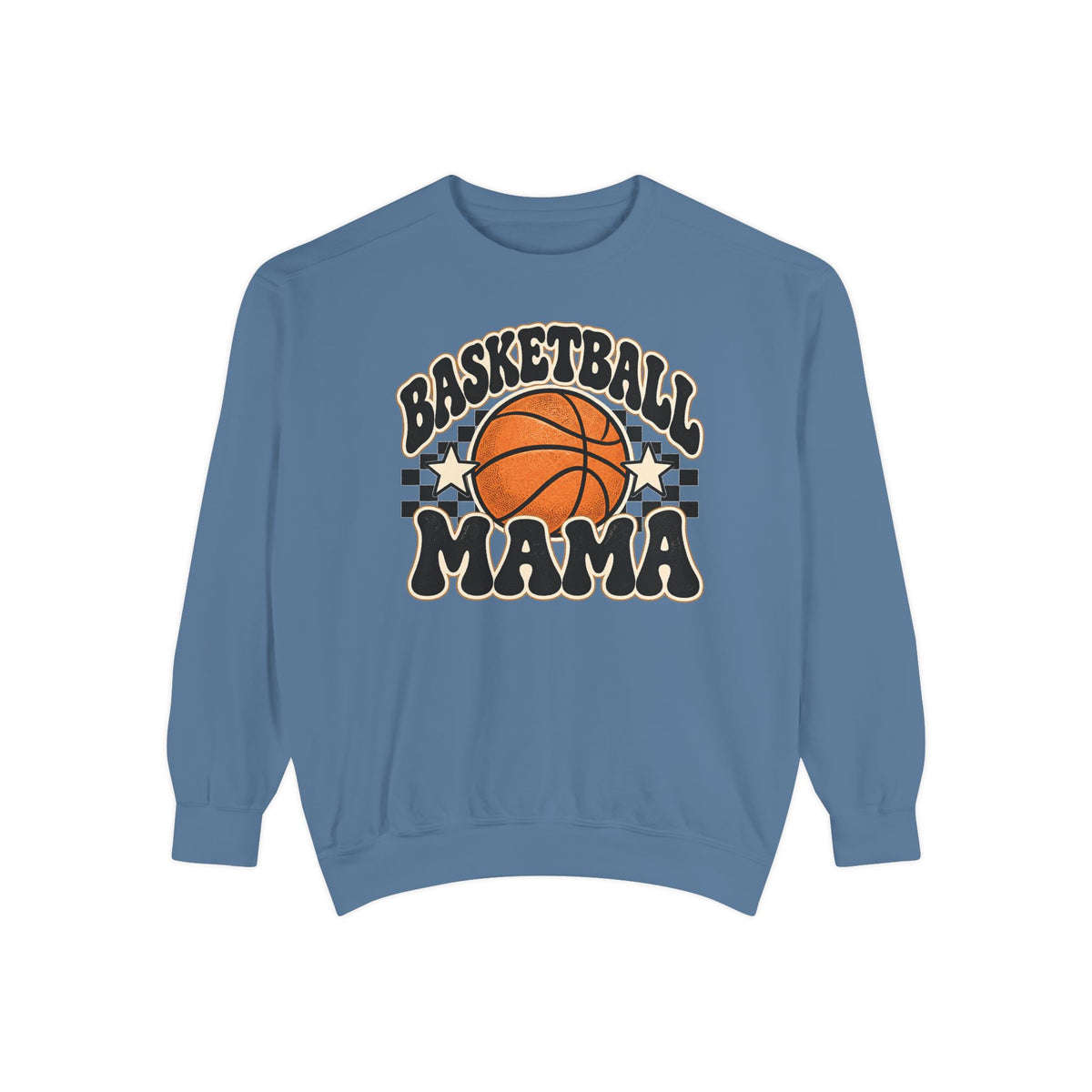 Basketball Mama Retro Game Day Crewneck Sweatshirt 🏀