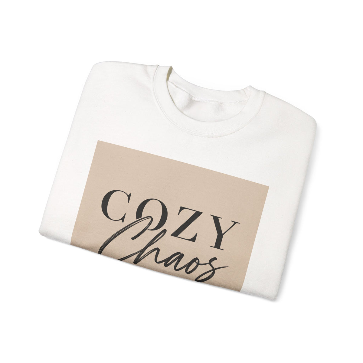 Cozy Chaos Co. Signature Crewneck Sweatshirt – Est. 2026
