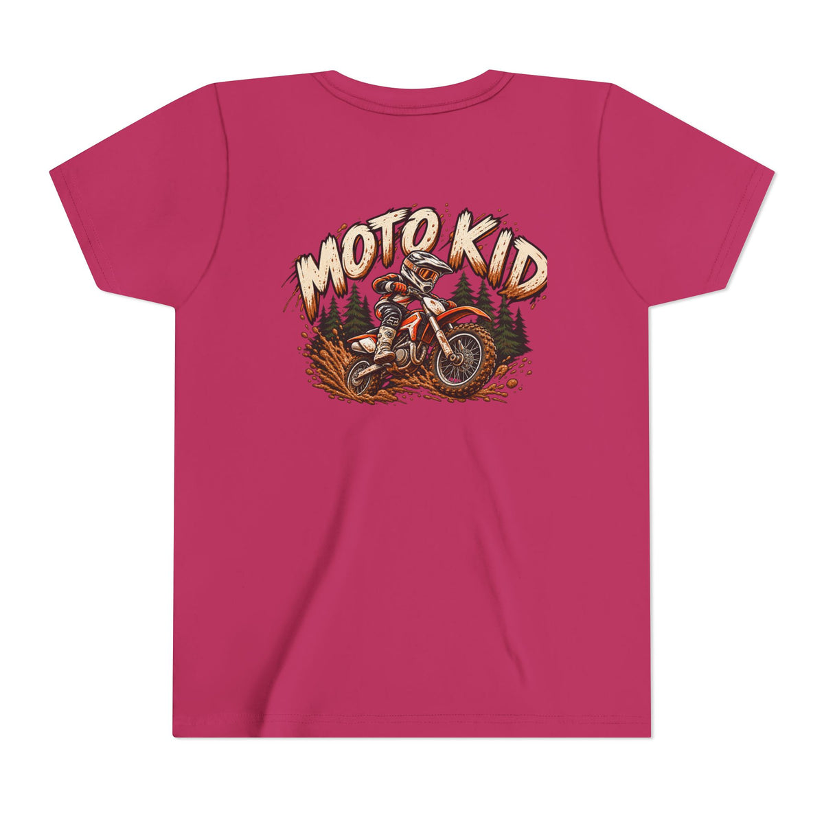 Moto Kid Motocross Tee | Dirt Bike Racing Kids Shirt | Cozy Chaos Co. 🏁🏍️⚡