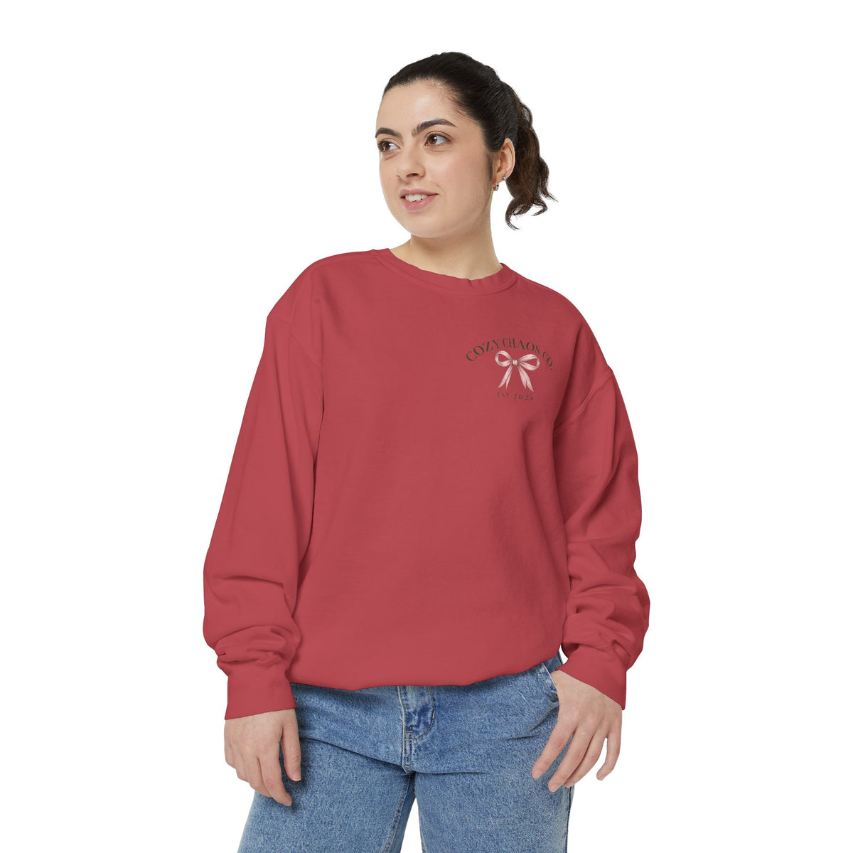 Cozy Chaos Co. Vintage Wildflower Sweatshirt 🤍