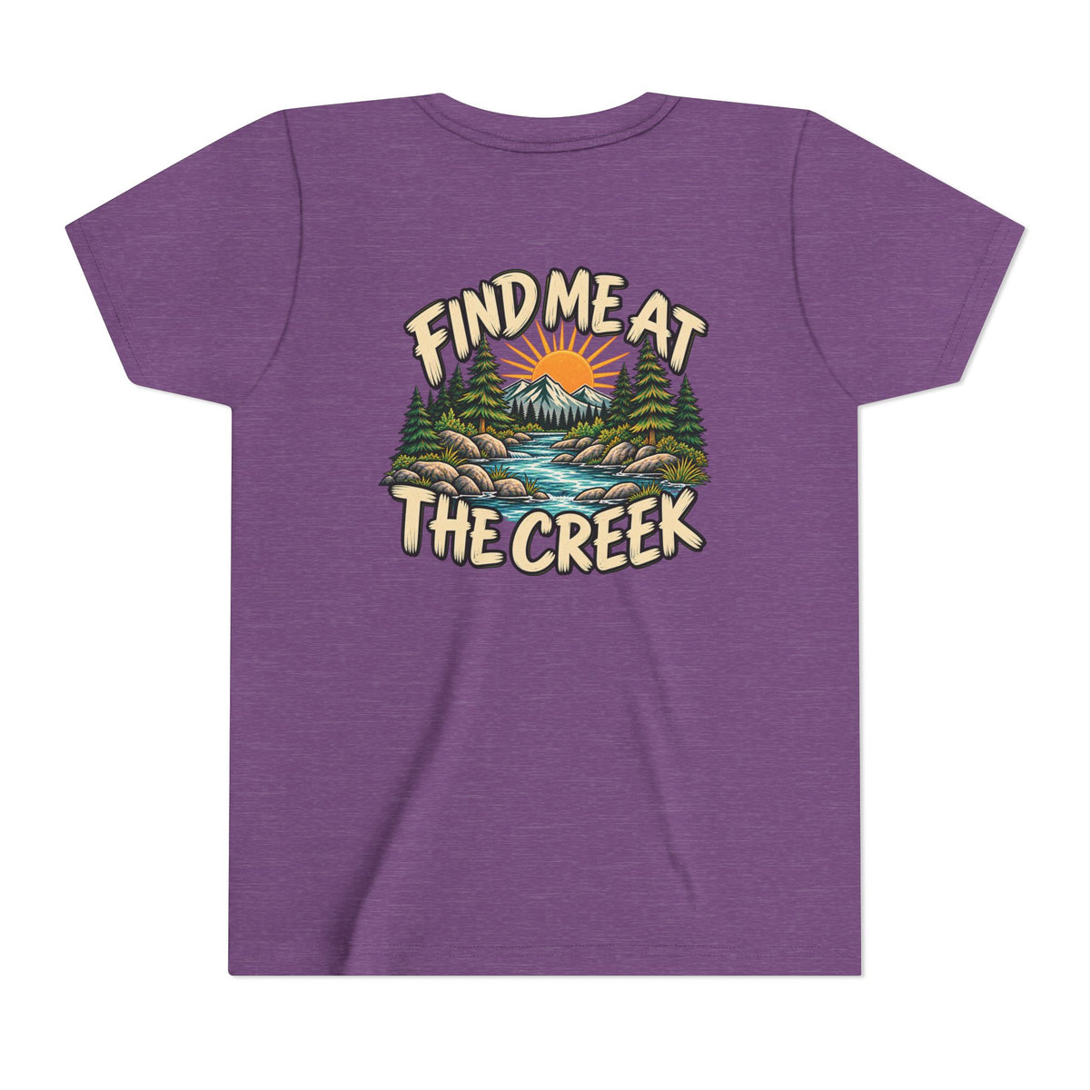 Find Me at the Creek Kids Tee | Cozy Chaos Co.