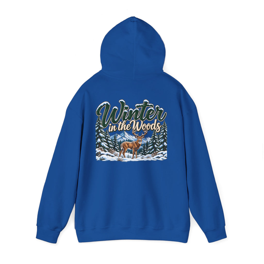Cozy Chaos Winter In The Woods Hoodie Sweatshirt