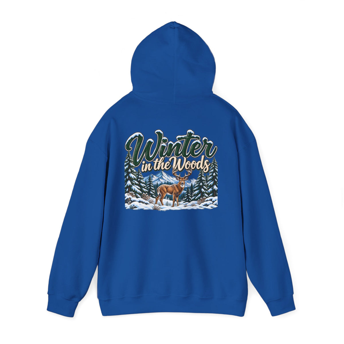 Cozy Chaos Winter In The Woods Hoodie Sweatshirt