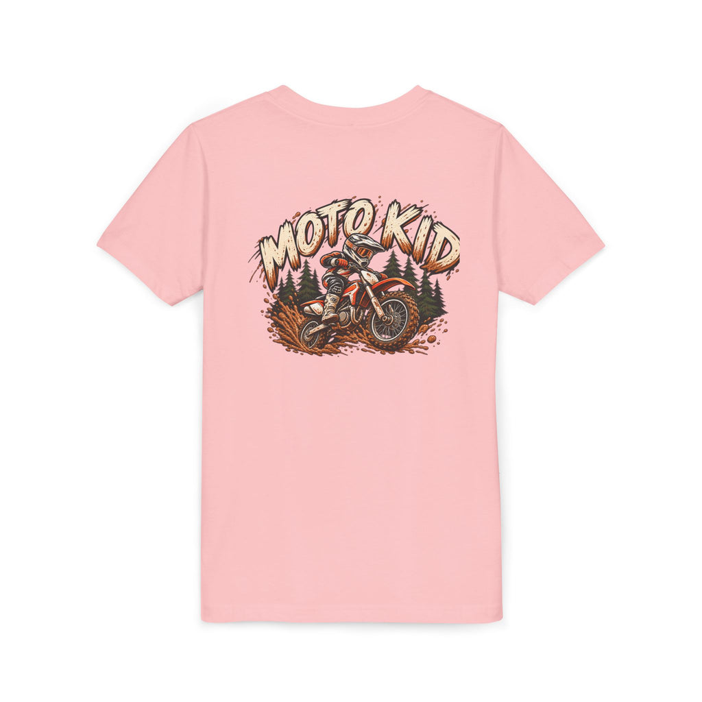 Moto Kid Motocross Tee | Dirt Bike Racing Kids Shirt | Cozy Chaos Co. 🏁🏍️⚡