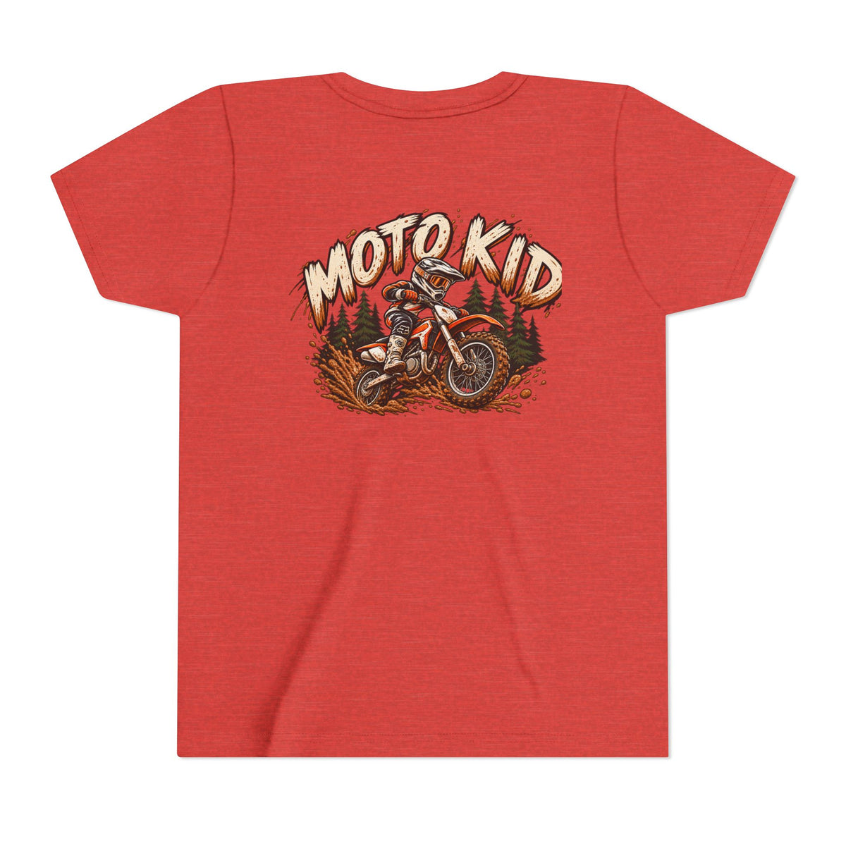 Moto Kid Motocross Tee | Dirt Bike Racing Kids Shirt | Cozy Chaos Co. 🏁🏍️⚡