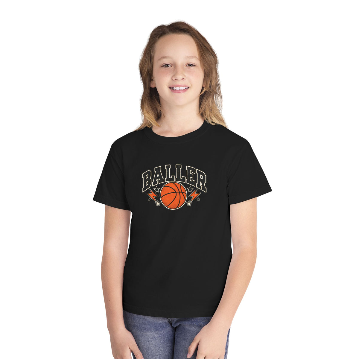 Baller Varsity Basketball Youth T-Shirt 🏀