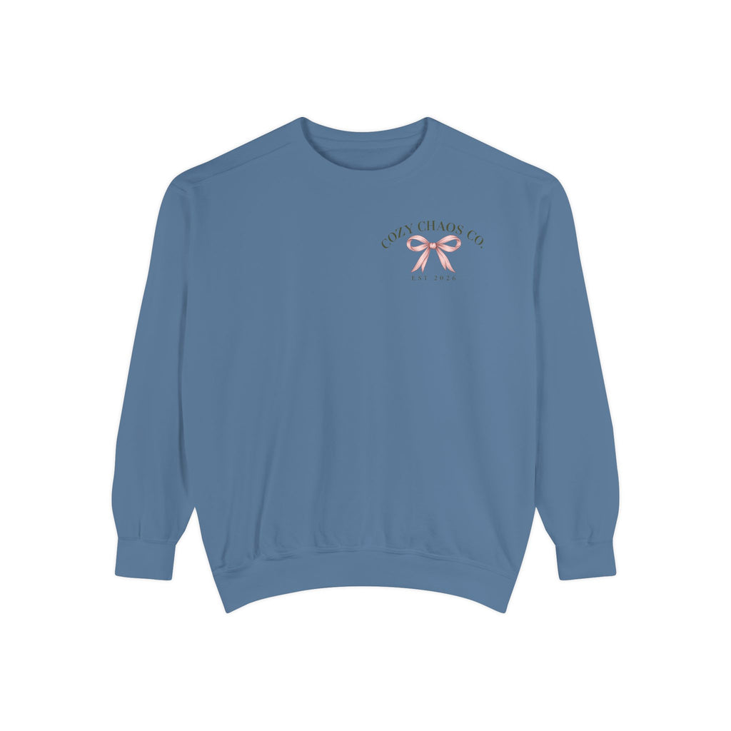Cozy Chaos Co. Vintage Wildflower Sweatshirt 🤍