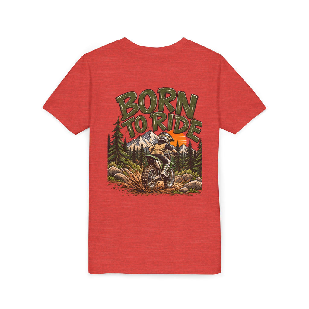 Born to Ride Kids Motocross Tee | Cozy Chaos Co.