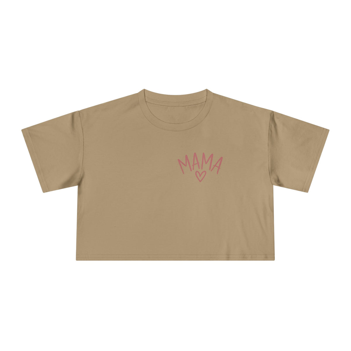 Women's Raising Babies & Building Dreams Crop Tee