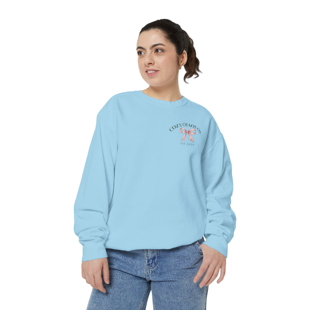 Cozy Chaos Co. Vintage Wildflower Sweatshirt 🤍