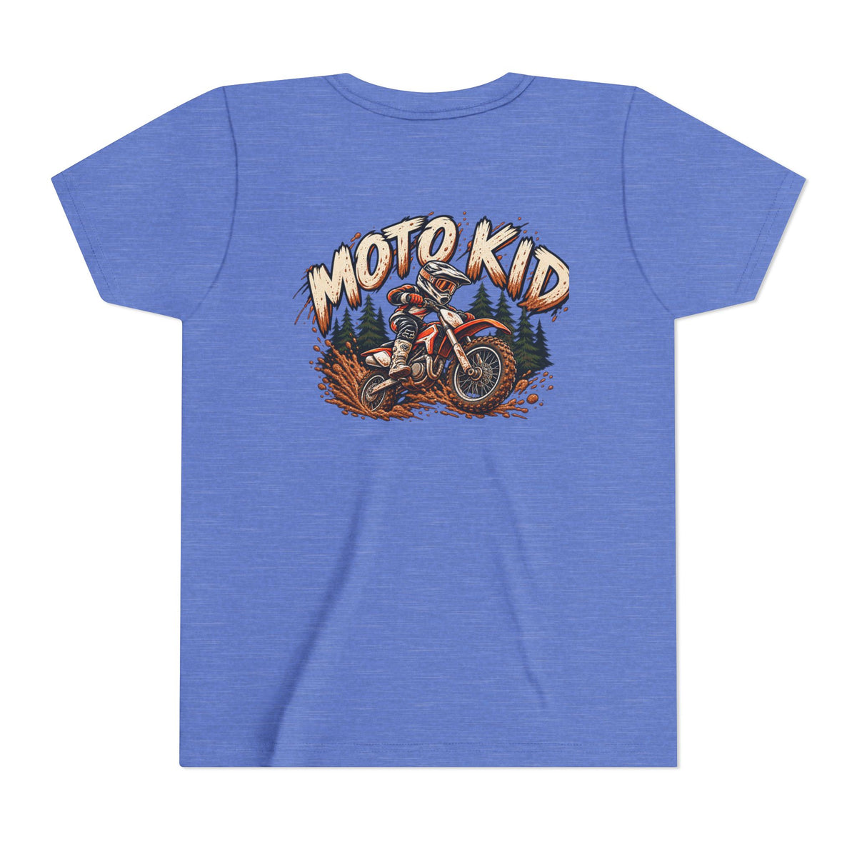 Moto Kid Motocross Tee | Dirt Bike Racing Kids Shirt | Cozy Chaos Co. 🏁🏍️⚡