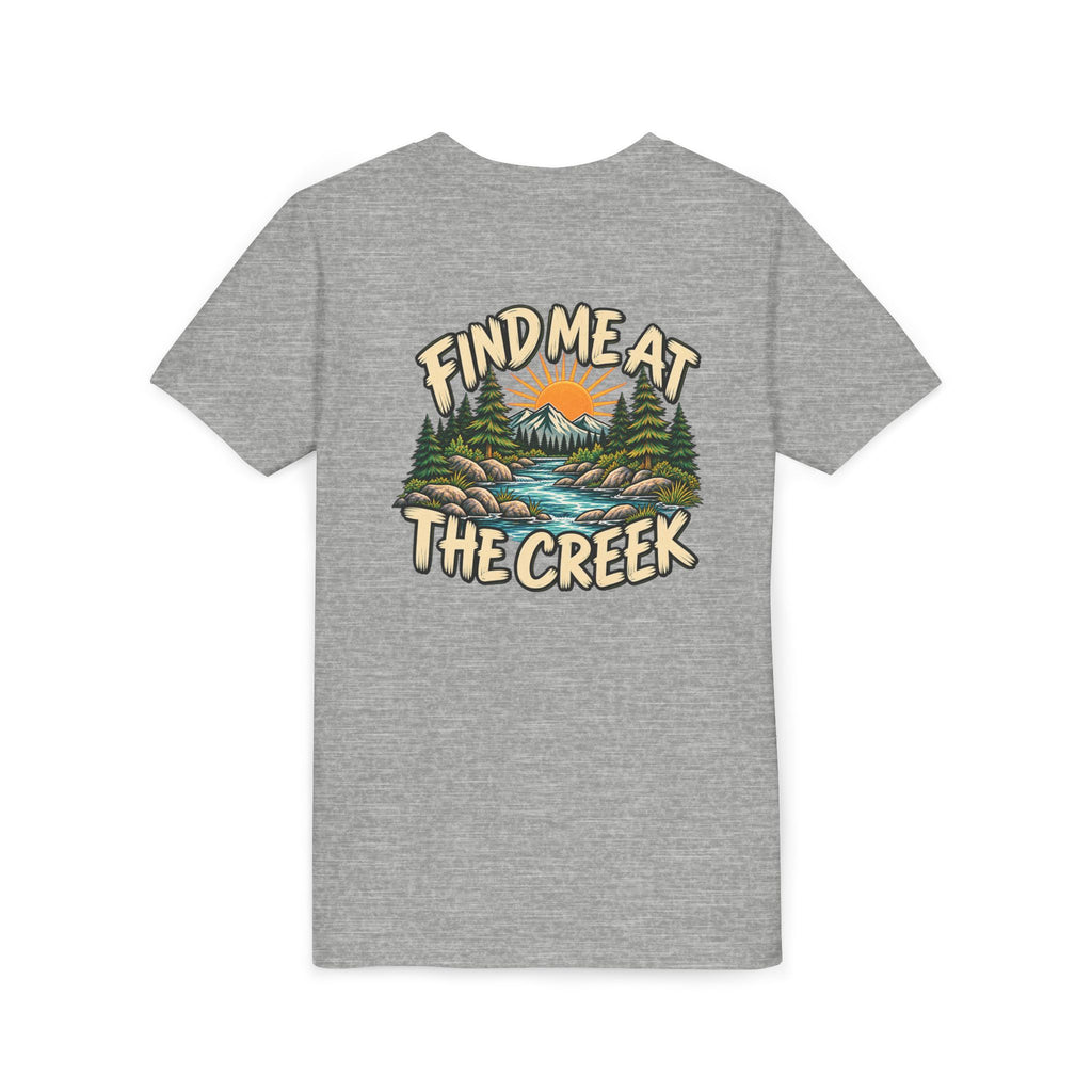 Find Me at the Creek Kids Tee | Cozy Chaos Co.