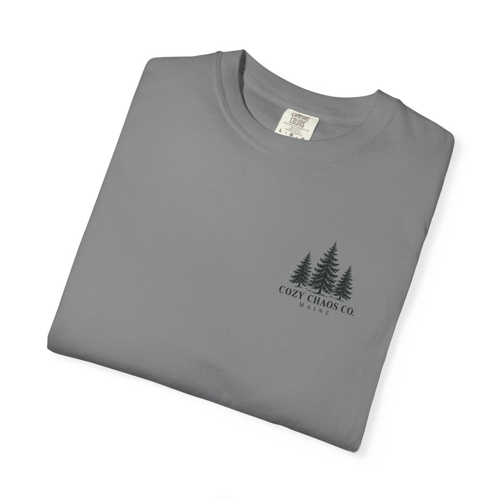 Maine Woods & Backroads Outdoor Tee | Cozy Chaos Co. 🌲