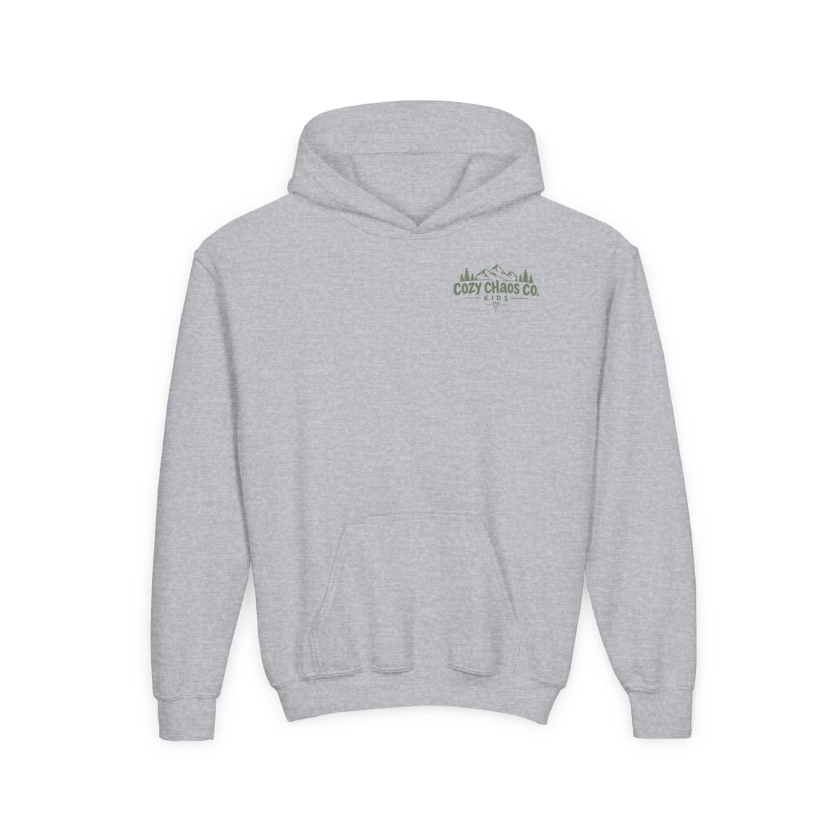 Maine Grown Kids Sweatshirt – Cozy Outdoor Pine Tree & Sunset Crewneck