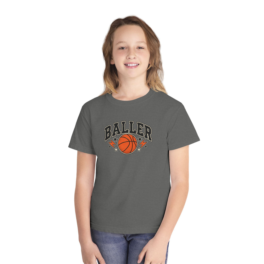 Baller Varsity Basketball Youth T-Shirt 🏀